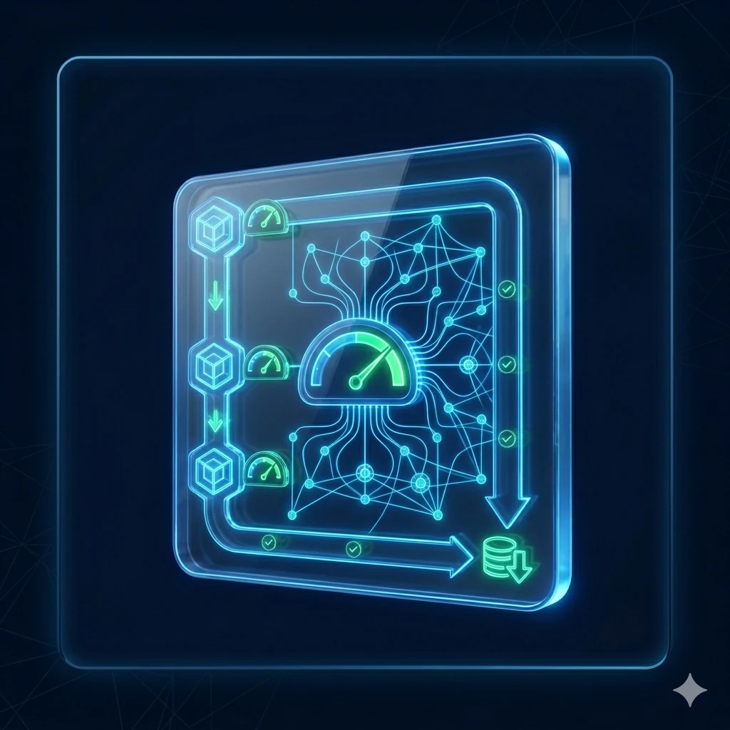 AI cost optimization visual